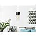 Lampada Da Soffitto Nera In Vetro E Metallo Nero - Purus - Foto miniatura 11