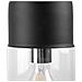 Lampada Da Soffitto Nera In Vetro E Metallo Nero - Purus - Foto miniatura 10
