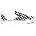 Scarpe Slip-on Classic Nero Bianco Checkerboard (eu 48 / Us 14, Bianco) - Foto miniatura 2