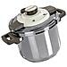 Facile Dual System 2.0, Pentola a Pressione, capacità 6 lt, ø 22cm, Made in Italy, Acciaio Inox 18/10 - Foto miniatura 1