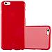 Cadorabo Custodia Compatibile Con Apple Iphone 6 Plus / Iphone 6s Plus In Jelly Rosso - Coperchio Protettivo In Silicone Tpu Flessibile - Foto miniatura 1
