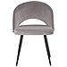Set Di 2 Sedie Da Pranzo In Velluto Grigio Vivian - Foto miniatura 12