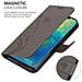 Cadorabo Custodia Compatibile Con Huawei Mate 20 Pro In Grigio Fiore - Coperchio Protettivo In Design Floreale Con Chiusura Magnetica, Funzione Stand E Slot Per Carte - Foto miniatura 7