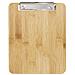 Fsc Bamboo Appunti Supporto Del Menu Di Legno Scheda A4 Metal Clip - Foto miniatura 1