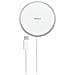 Caricabatterie Magnetico Wireless, 15 W, Usb-c, Bianco / Argento - Foto miniatura 1