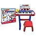 Pianola Giocattolo 13 2410 Tastiera 24 Tasti Con Gambe E Sgab - Foto miniatura 1