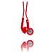 Earbud, Stereofonico, Rosso, Interno orecchio, Cablato, 10 mW, 3.5 mm (1/8")  - Foto miniatura 4