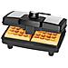 WA 3606 2waffle (s) 800W Nero, Acciaio inossidabile piastra per waffle - Foto miniatura 2