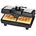 WA 3606 2waffle (s) 800W Nero, Acciaio inossidabile piastra per waffle - Foto miniatura 1