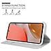 Custodia Compatibile Con Samsung Galaxy A72 In Classy Argento - Coperchio Protettiva Con Chiusura Magnetica, Funzione Stand E Tasca Per Le Carte - Foto miniatura 3