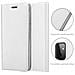 Custodia Compatibile Con Samsung Galaxy A72 In Classy Argento - Coperchio Protettiva Con Chiusura Magnetica, Funzione Stand E Tasca Per Le Carte - Foto miniatura 6