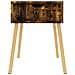 Comodino Rovere Fumo 40x40x56 cm in Legno Multistrato - Foto miniatura 10