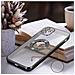 Cover Silicone Iphone 11 Trasparente Bordo Nero Cromato - Foto miniatura 2