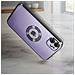 Cover Silicone Iphone 11 Trasparente Bordo Nero Cromato - Foto miniatura 4