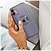 Cover Silicone Iphone 11 Trasparente Bordo Nero Cromato - Foto miniatura 5
