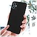 Cover Xiaomi Redmi Note 12 5g Silicone Semirigido Finitura Soft-touch Nera - Foto miniatura 4