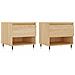 Tavolini Salotto 2pz Rovere Sonoma 50x46x50cm Legno Multistrato - Foto miniatura 2