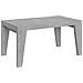 Tavolo Allungabile 90x160/420 Cm Naxy - Cemento - Foto miniatura 6