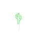 Cactus Figura luminosa decorativa Verde LED 1,72 W - Foto miniatura 1