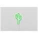 Cactus Figura luminosa decorativa Verde LED 1,72 W - Foto miniatura 2