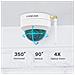Telecamera A Cupola Motorizzata Ip Wi-fi - D4z - Foto miniatura 7