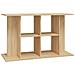 Supporto Acquario 100x40x60 Cm Legno Multistrato Rovere Sonoma - Foto miniatura 1