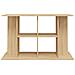 Supporto Acquario 100x40x60 Cm Legno Multistrato Rovere Sonoma - Foto miniatura 3