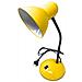 Lampada Da Tavolo Scrivania Braccio Snodabile Lumetto Porta Lampadina E27 Giallo - Foto miniatura 1