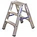 Aluminium Stufen-doppelleiter Arbeitshhe Max. 2.25 M Double Echelle (124715) - Foto miniatura 1
