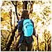 Zaino da Scuola Viaggio Impermeabile con Copertura Porta Borraccia Capacit? 24Lt - Foto miniatura 4
