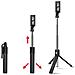 Asta Per Selfie Per Smartphone Bluetooth + Treppiede A 69 Cm, Nero - Foto miniatura 2
