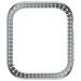 Custodia Per Apple Watch Series 10 42mm Bling Soft, Argento - Foto miniatura 1