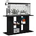 Supporto Acquario 100x40x60 cm Legno Multistrato Rovere Nero - Foto miniatura 5