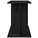 Supporto Acquario 100x40x60 cm Legno Multistrato Rovere Nero - Foto miniatura 7