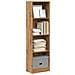 Libreria Rovere Artigianale 40x24x143 Cm In Truciolato - Foto miniatura 1