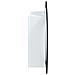 Armadio da Bagno con Specchio Rotondo e LED Bianco 54x54x17,5cm - Foto miniatura 7