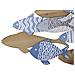 Decorazione In Metallo E Legno Pesce 10 - Multicolore - Metallo - 91x3x33,5 Cm - Foto miniatura 2