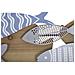 Decorazione In Metallo E Legno Pesce 10 - Multicolore - Metallo - 91x3x33,5 Cm - Foto miniatura 4