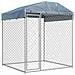 Canile Da Esterno Con Tetto 193x193x225 Cm - Foto miniatura 2