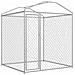 Canile Da Esterno Con Tetto 193x193x225 Cm - Foto miniatura 1