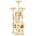 Lusso Casadino -  Albero Per Gatti Con Tiragraffi In Sisal 170 Cm Beige - Foto miniatura 2