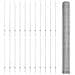 Post per Recinzione  22 pz Canale a U 140 cm Acciaio Galvanizzato, Recinzione Esagonale  1,4x50 m Acciaio Galvanizzato - Foto miniatura 4