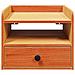 Comodino Cera marrone 38 x 36 x 29.5 cm Legno di pino massello - Foto miniatura 6