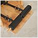 Sedia Pilates In Legno Nero Con Molle Regolabili, Stabile E Resistente - Foto miniatura 6