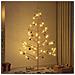Albero di Natale in legno con supporto Naturale 180 cm - Foto miniatura 2