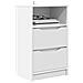 Comodini 2 pcs Bianco 40 x 30 x 467 cm Legno multistrato - Foto miniatura 3