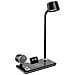 Lampada Da Tavolo Led 3 In 1 Con Altoparlante Bluetooth E Stazione Di Ricarica - Foto miniatura 1