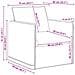 Divano 2 pcs Grigio chiaro 136 x 82 x 85 cm Tessuto - Foto miniatura 9