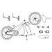 Bicicletta per Bambini 14 Pollici per bambini da 3 a 5 anni - Foto miniatura 8