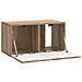 Mobile Porta TV da Muro Rovere Artigianale 59,5 x 31 x 30 cm - Foto miniatura 3